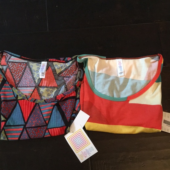 LuLaRoe Tops - Lot of 2 lularoe classic T size small